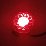 پروژکتور گرد LED مدل اسکلتی مناسب موتور و ماشین کد ۶۷