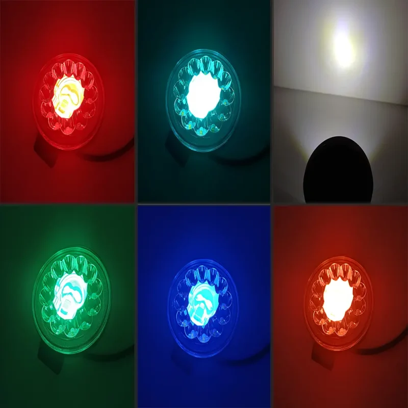 پروژکتور گرد LED مدل اسکلتی مناسب موتور و ماشین کد ۶۷ - Image 3