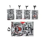 برچسب بدنه موتورسیکلتADV