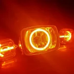 ست کامل چراغ جلو و راهنماموتورسیکلت هنداLED پیکانی - Image 2