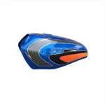 باک موتورسیکلت هندا ورق 8.8 رنگ آبی اکسایتر دور نقره ای