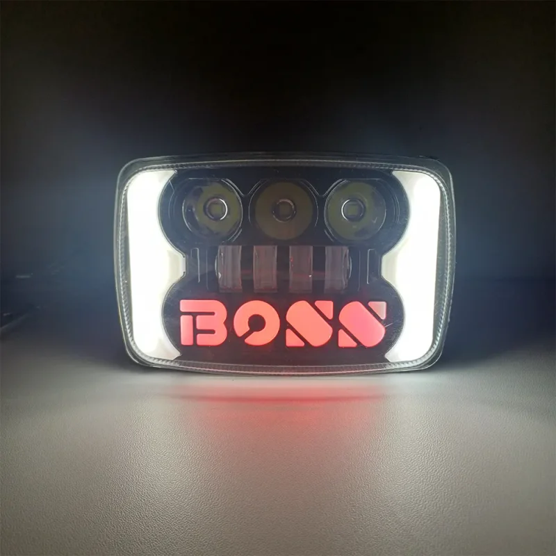 بلوری چراغ جلو ال ای دی BOSS کد 08 مناسب برای موتورسیکلت - Image 3