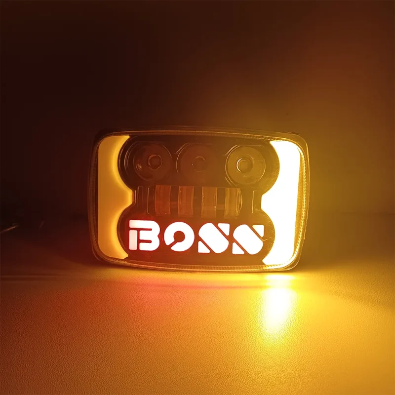 بلوری چراغ جلو ال ای دی BOSS کد 08 مناسب برای موتورسیکلت - Image 4