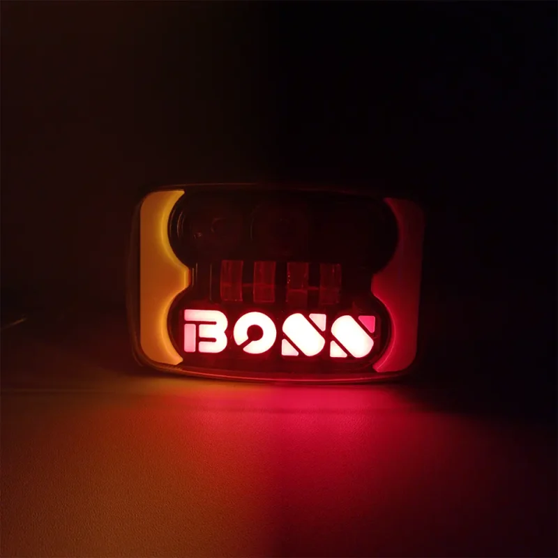 بلوری چراغ جلو ال ای دی BOSS کد 08 مناسب برای موتورسیکلت - Image 5