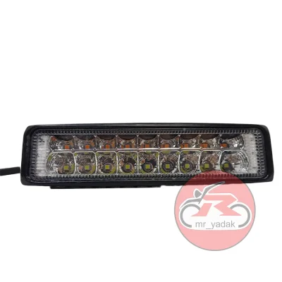 پروژکتور ال ای دی 18 لامپ کد 35 مناسب برای موتورسیکلت و ماشین