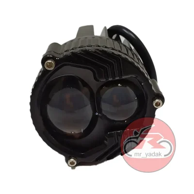 پروژکتور دولنز گرد فوق العاده قوی کد 27 مناسب برای موتورسیکلت و ماشین