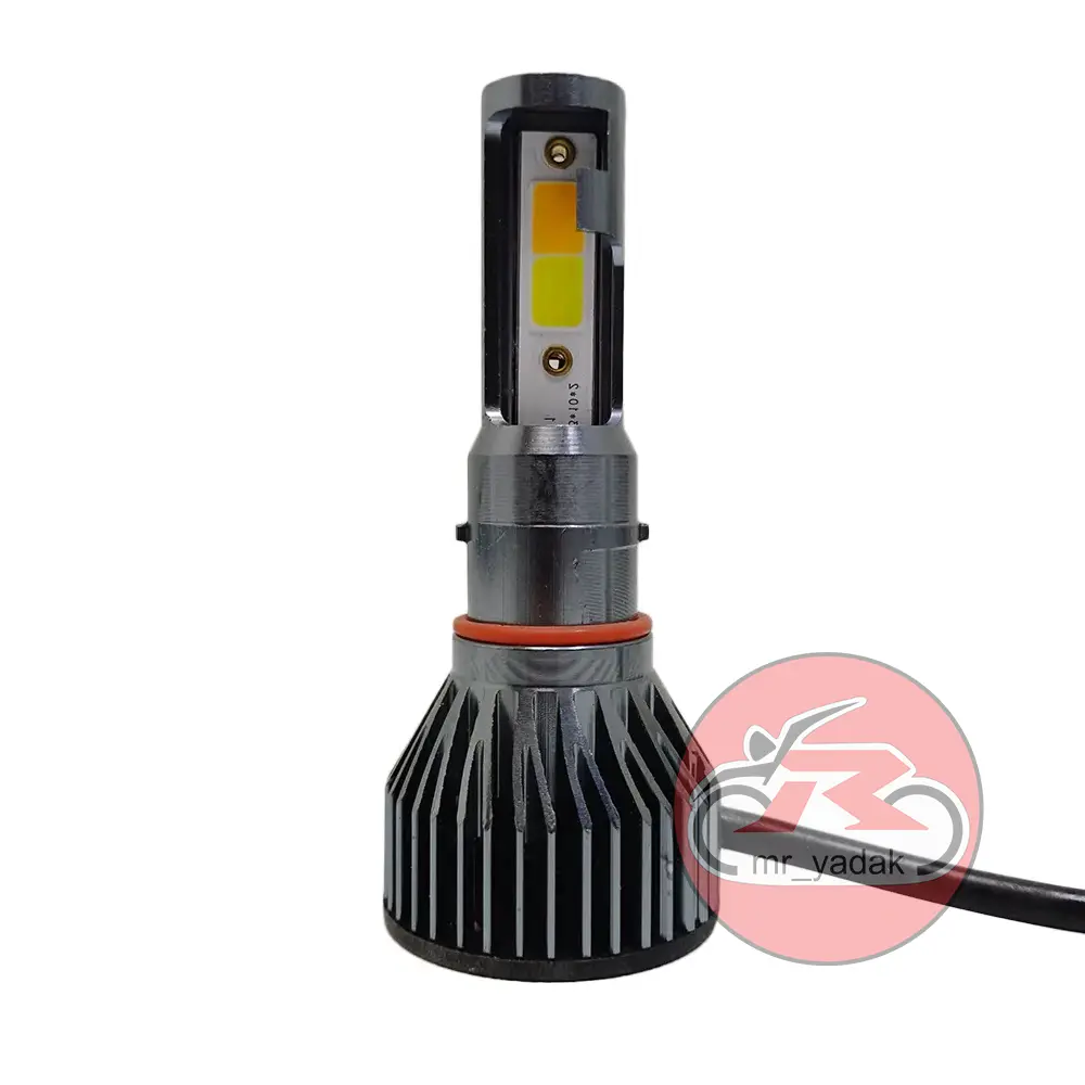 هدلایت 2 طرفه 2 رنگ مناسب برای موتورسیکلت و ماشین (2) هدلایت 2 طرفه 2 رنگ کد 10 مناسب برای موتورسیکلت و ماشین