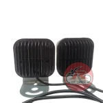 پروژکتور 9 ال ای دی پلیسی مربعی کد 07 ست 2عددی