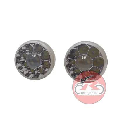 پروژکتور 9 ال ای دی پلیسی گرد کد 07 ست 2 عددی