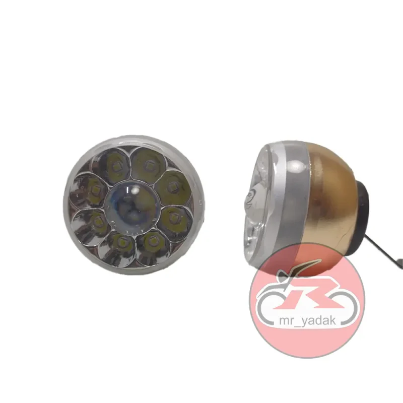 پروژکتور 9 ال ای دی پلیسی گرد کد 06 ست 2 عددی