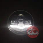 بلوری چراغ جلو گرد پلیسی 5 اینچ کد 01