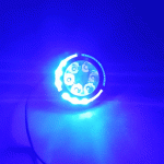 پروژکتور هالوژن نور ثابت وفلش زن ۷رنگ کد 46