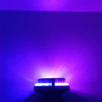 پروژکتور هالوژن نور ثابت وفلش زن ۷رنگ کد 46