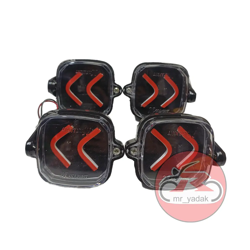 چراغ راهنما نئون دار طرح فلش کد 35 ست 4 عددی