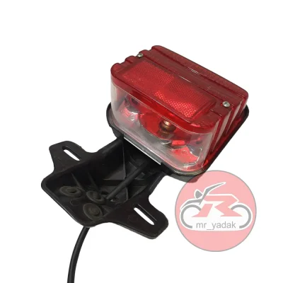 چراغ خطر عقب کامل موتورسیکلت هندا